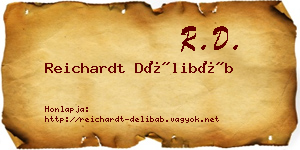 Reichardt Délibáb névjegykártya